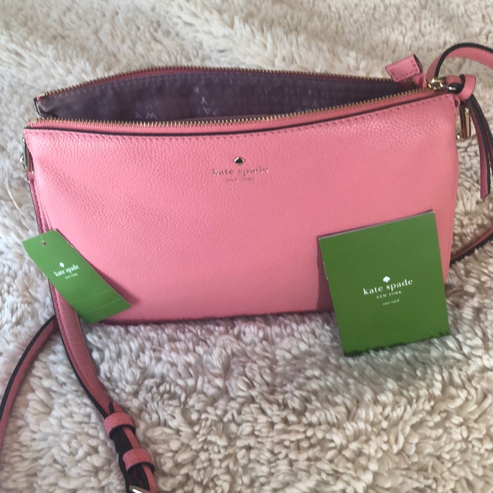 Kate Spade Madelyne Pink Crossbody Purse NWT